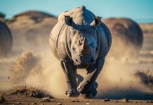 Радиоактивная защита: ученые внедряют инновационную технологию для спасения носорогов