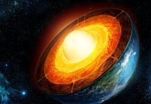 Внутреннее ядро Земли замедляется, двигаясь в обратном направлении