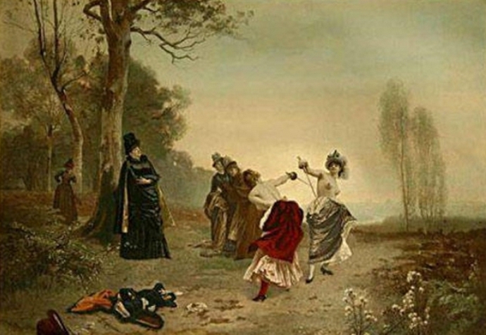 Женские дуэли &ndash; женская жестокость