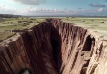 Гигантский разлом образовался в Мексике