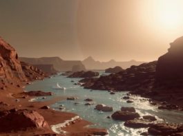 На Марсе обнаружили океаны жидкой воды