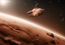 НАСА подтверждает: обломки астероида Диморфос могут упасть на Марс