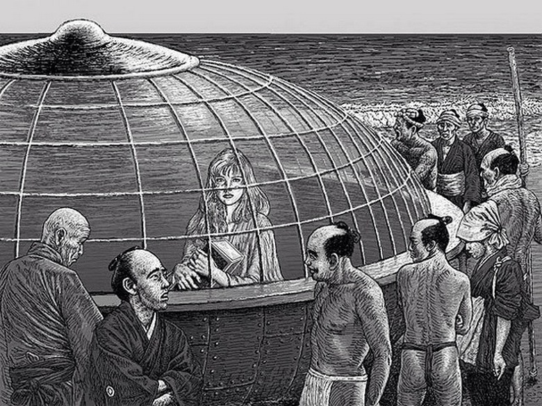 Японские рыбаки в начале девятнадцатого века не знали о перемещениях во времени