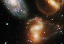 Мощная ударная волна от столкновения галактик достигла Земли