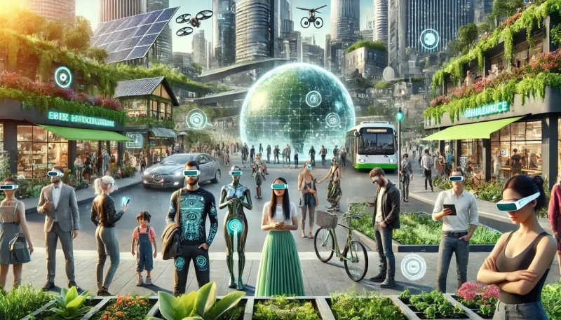 Заглядывая в будущее: Как технологии изменят наше общество через 30 лет