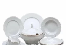 Фарфоровая посуда: преимущества и особенности