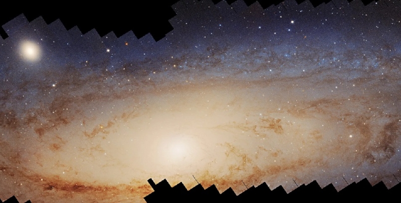 Десять лет наблюдений: Hubble создал самое детальное фото Андромеды