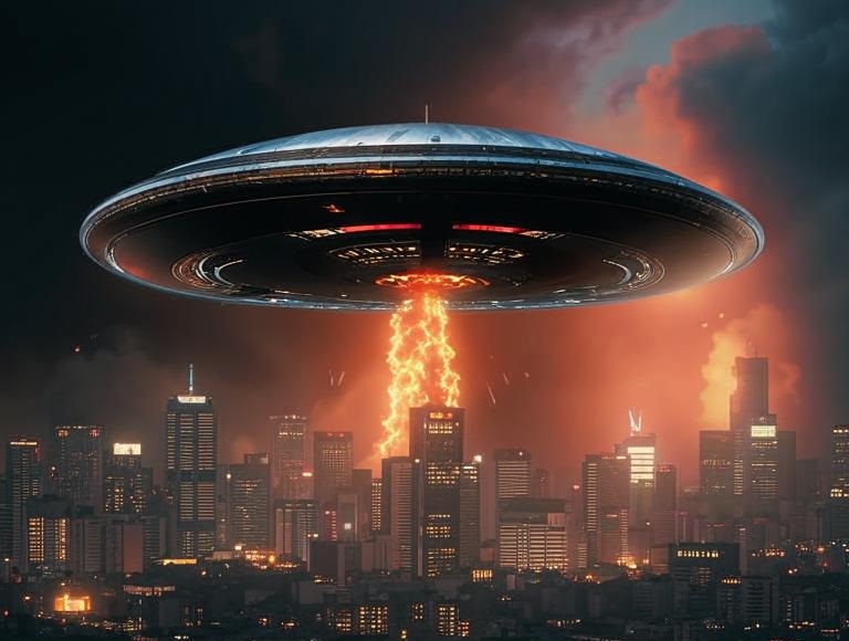 Пожар в Лос-Анджелесе: обрыв провода или участие НЛО?