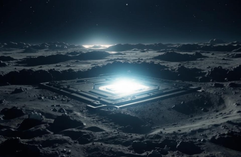 Под поверхностью Луны обнаружили странную прямоугольную структуру