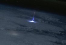 Редкое природное явление запечатлели из МКС