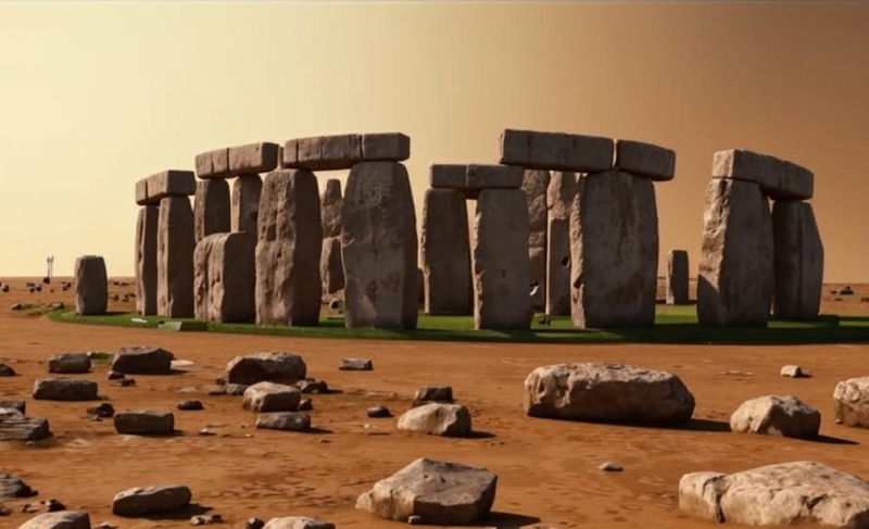 &laquo;Стоунхендж&raquo; на Марсе: следы древней цивилизации или природное образование?