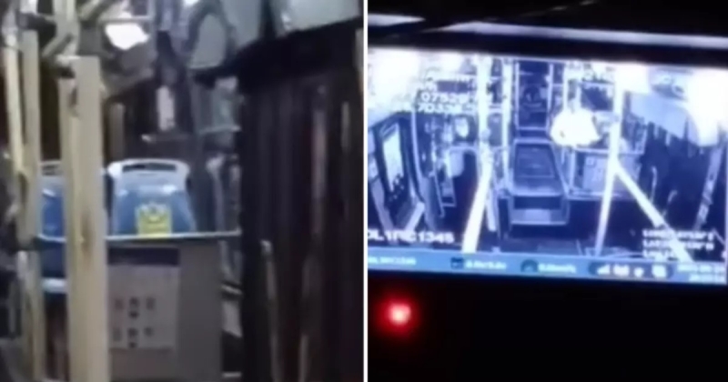 В Индии камера зафиксировала &laquo;призрака&raquo; в автобусе: правда или розыгрыш?