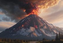 Жителей Аляски предупредили о возможном извержении вулкана Спурр