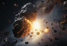 NASA обновило данные о риске столкновения астероида с Луной в 2032 году