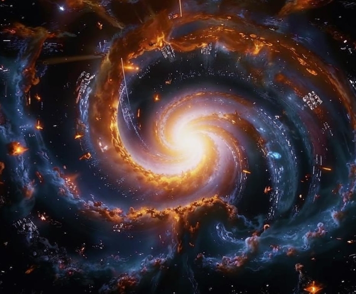 Вселенная медленно вращается, считают ученые