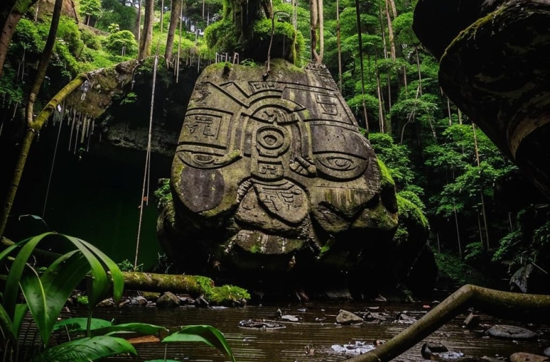 Загадочные древние рисунки Амазонии изображают путь в загробный мир  