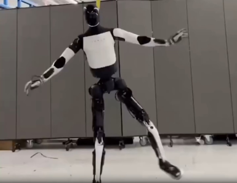 Робот Optimus от Tesla продемонстрировал танцевальные способности