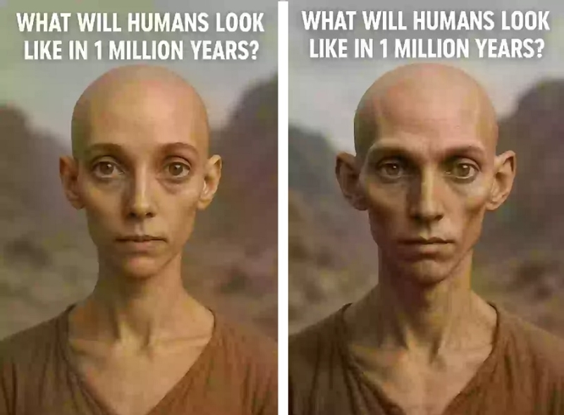 Как будут выглядеть люди через миллион лет: прогноз ИИ