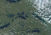 Редкое природное явление: спутник обнаружил рекурсивный остров на севере Канады