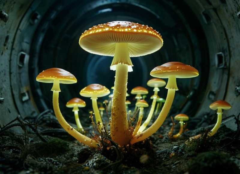 Жизнь в экстремальных условиях: Ученые обнаружили грибы в активном ядерном реакторе