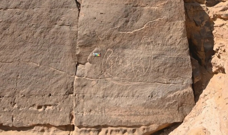 Древнее наскальное изображение на берегу Нила указывает на неизвестного основателя египетской цивилизации