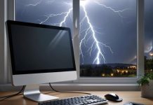 Компьютеру лучше «отдохнуть» во время грозы, советуют эксперты