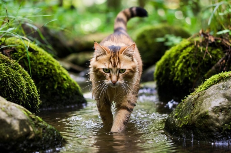 Почему кошки боятся воды?