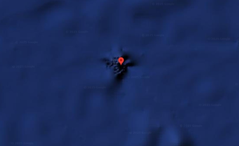 Что находится в точке с координатами 0,0 на Земле?