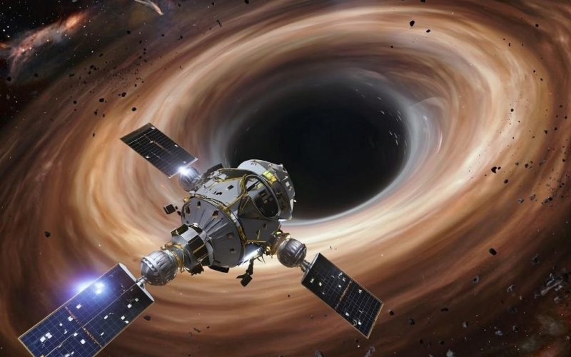 Ученые обсуждают возможность отправки космического зонда в чёрную дыру
