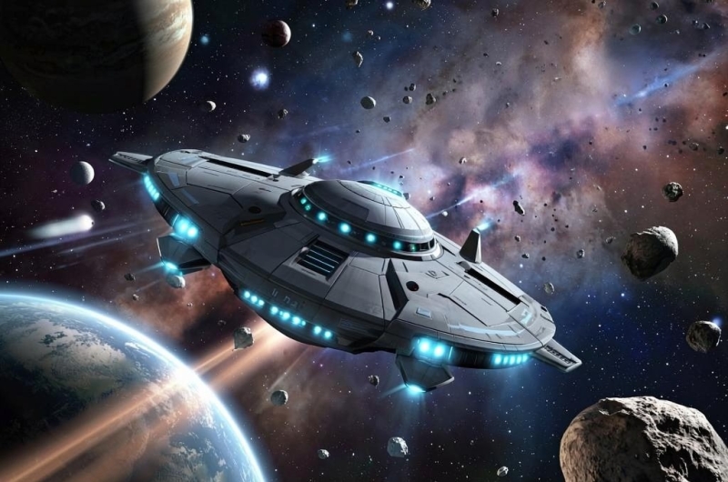 Ученые считают, что смогут обнаружить гравитационные волны, испускаемые инопланетными космическими кораблями