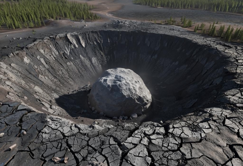 Жизнь на Земле зародилась спустя миллионы лет после падения астероида