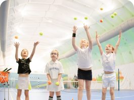 Большой теннис для детей: лучшие друзья силы и радости