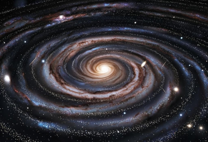 Астрономы обнаружили в нашей галактике гигантскую волну, перемещающую звезды на сотни световых лет