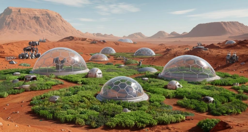 Можно ли превратить Марс в зеленую планету?