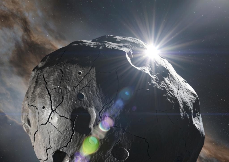 Рядом с Землей обнаружен новый астероид, скрывающийся в лучах солнца