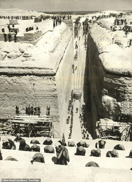 Загадочный подземный комплекс Египта, запечатленный на редких фотографиях