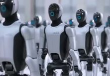 В Китае создали армию роботов-гуманоидов для сборки автомобилей