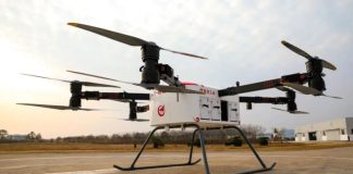 Китай успешно испытал тяжелый гексакоптер