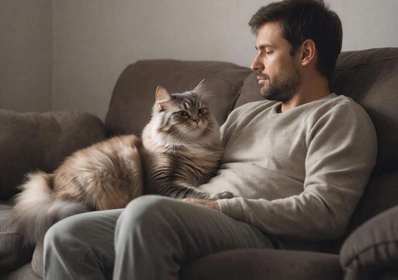 Кошки мяукают вдвое чаще, когда рядом мужчина: новое исследование