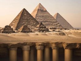 Новые доказательства указывают на гигантские колонны под пирамидами Гизы