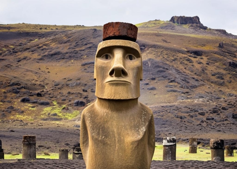 Археологи обнаружили неизвестную статую на острове Пасхи