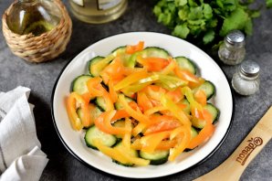 Армянский салат с кинзой