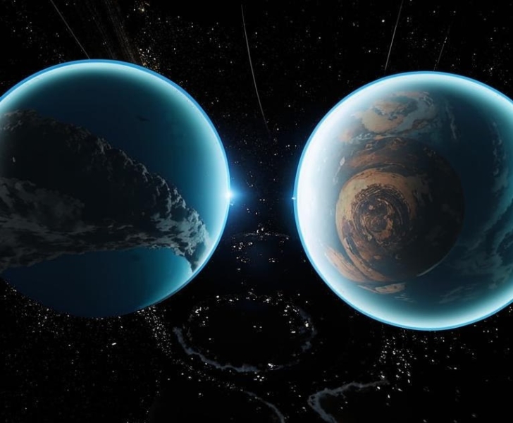 Астрономы обнаружили необычную систему с планетами-близнецами