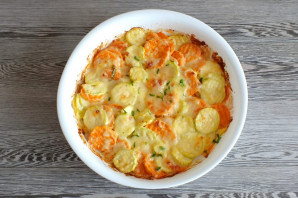 Батат с кабачками в духовке