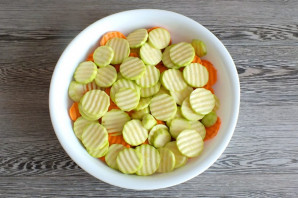 Батат с кабачками в духовке