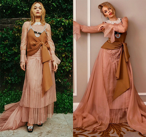 Битва платьев: Рита Ора против Кайли Миноуг