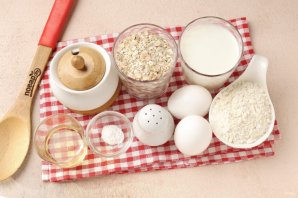 Блины из овсяных хлопьев