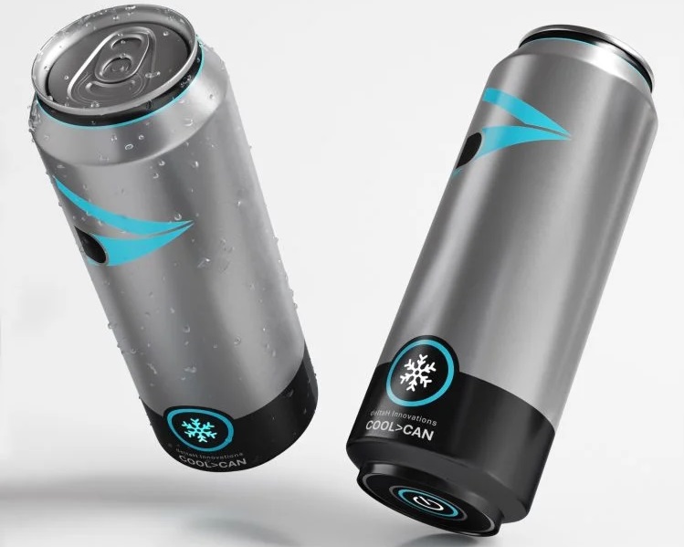 Британские изобретатели представили самоохлаждающиеся банки для напитков