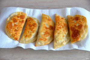 Чебуреки по-французски