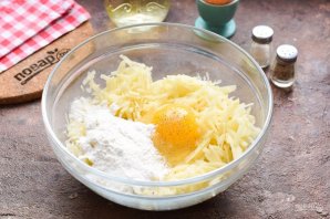 Драники с фаршем в духовке